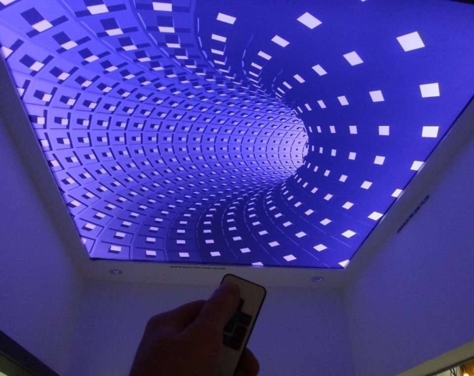 Заказать 3d натяжные потолки в г. Азнакаево